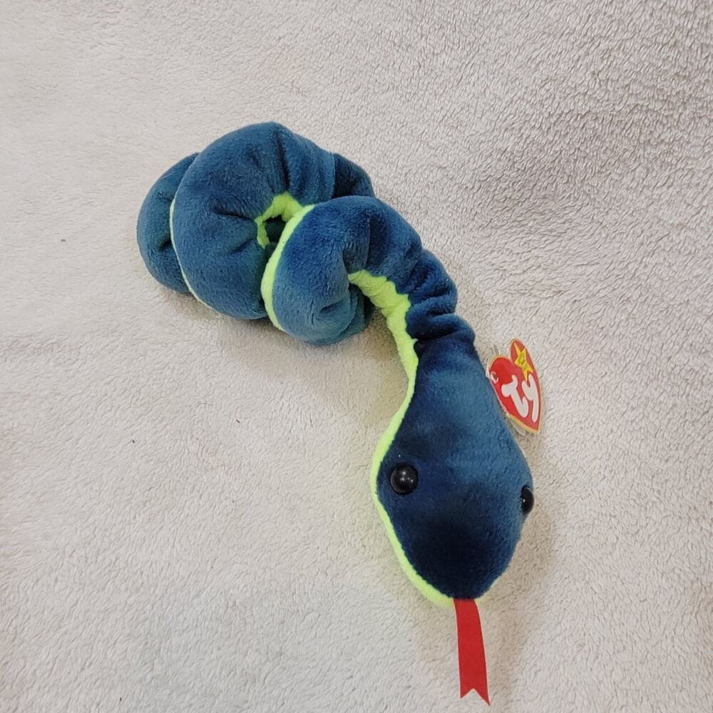 Ty Beanie baby snake Hissy